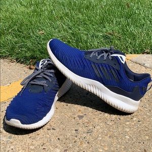 !!!Adidas Blue/white Alpha Bounces lightly used!!!